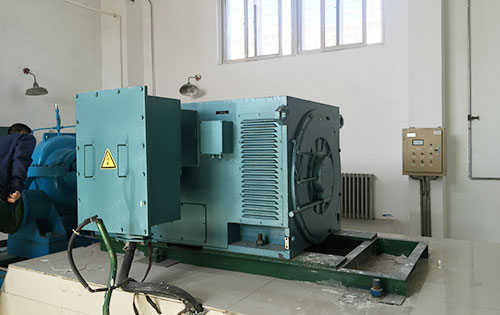 杨陵某水电站工程主水泵使用我公司高压电机一年质保